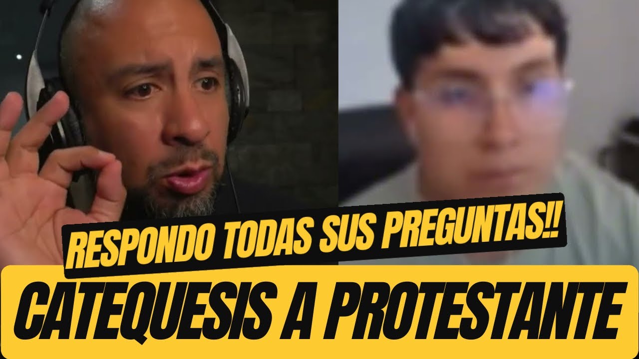 CATEQUESIS A PROTESTANTE! Católico responde a todo!!!