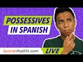 Tonic Form of Possessives in Spanish: mío, mía, tuyo, tuya | Grammar for Beginners