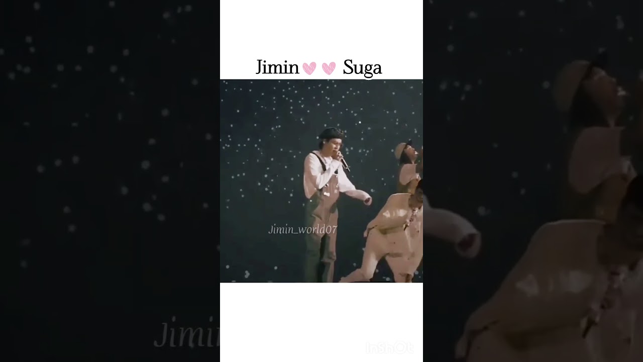 Suga love Jimin ❤️🤗 