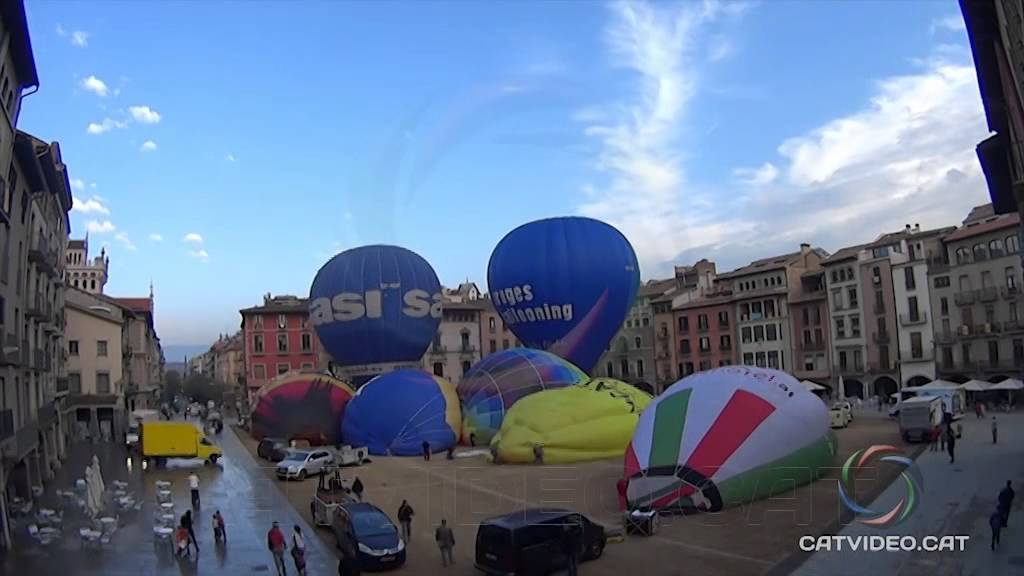 sortida Campionat de Globus Mercat del Ram - YouTube