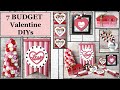 💗 7 NEW BUDGET VALENTINE DOLLAR TREE DECOR DIYS | Magnolia Design Co | Valentine Farmhouse Decor DIY