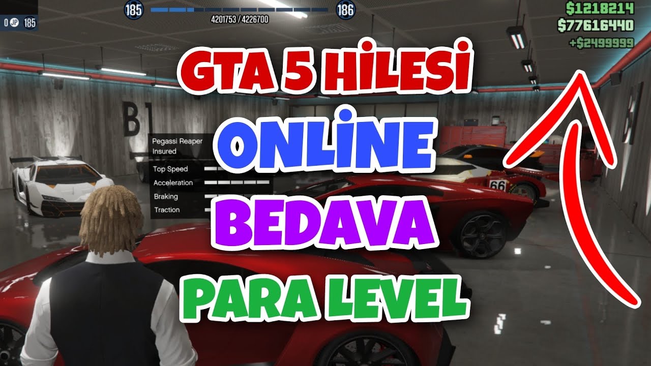 GTA 5 Online G Ncel Para Ve Level Hilesi 2023 YouTube 
