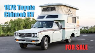 The MOST Bespoke Toyota Motorhome Build EVER?  1976 Chinook Camper Renovation