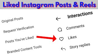 How to see liked reels & posts on instagram android & ios - New Update screenshot 3