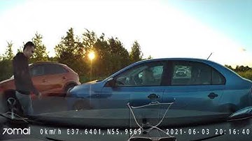 Unexpected U Turn Makes a Mess || ViralHog