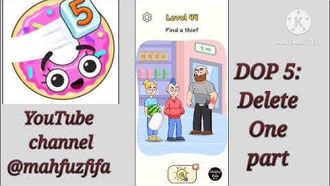 Dop 5 level 44 || 🎮🌀🎮 Delete one part, offline gameplay, walkthrough, Android, ios || @MahfuzFIFA