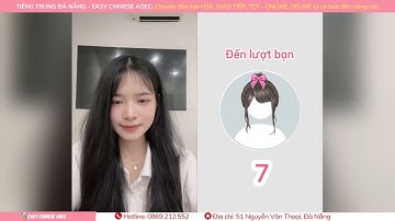 HSK1 - Bài 12: Luyện phản xạ giao tiếp tiếng Trung