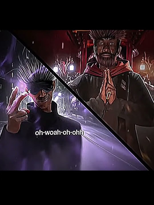 Gojo and Sukuna[Homeless]💀|credit to: Haris Arvan #jjk#sukuna#gojo#memes