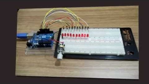 Sequencial de leds com Arduino