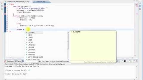 Vídeo aula_Modularização em PHP - Lógica de Programação