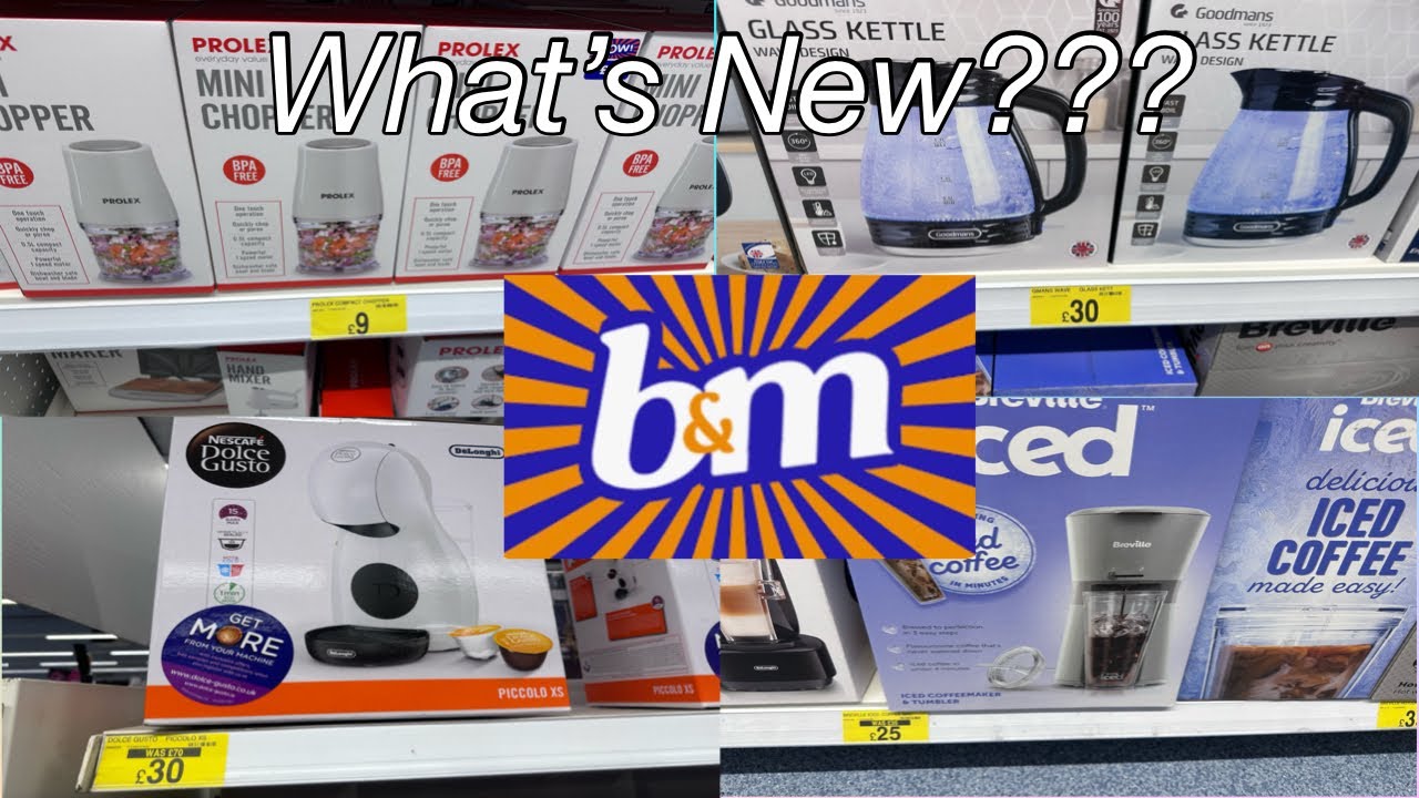 B&M Kitchen Appliances June 2023 YouTube