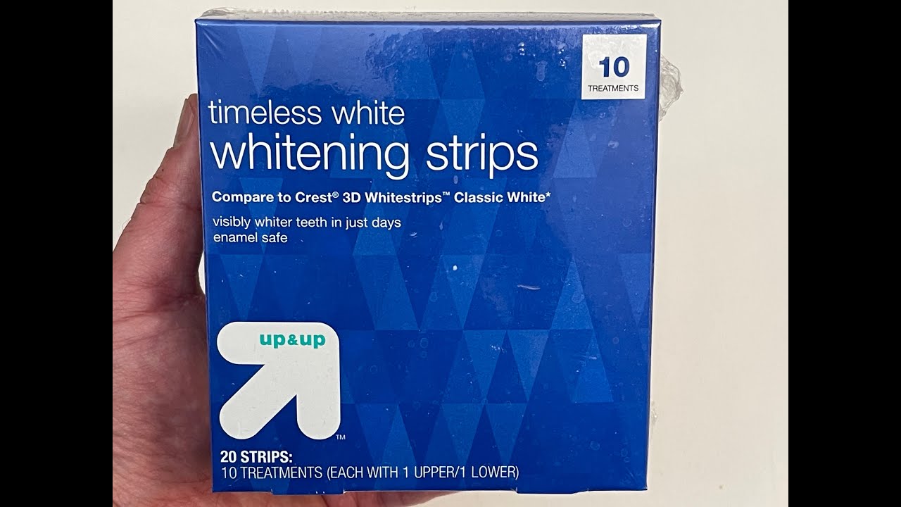 Target Up & Up Whitening Strips Unboxing!