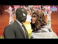 EVIL SPIDERMAN AND MJ GET MARRIED | Fortnite Short Film