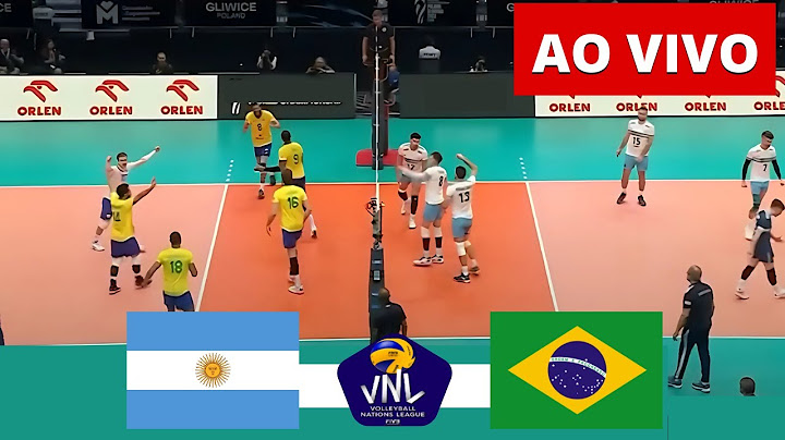 ONDE ASSISTIR ARGENTINA X BRASIL AO VIVO | LIGA DAS NAÇÕES DE VÔLEI MASCULINO - VNL 2025
