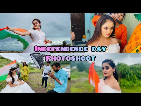 BTS 💜 Very Special New White Angel Dress 👗Me Photoshoot For Independence Day | Bindass Kavya Vlogs