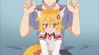 When You Get Extra Relaxation From Cute Fox Loli Cute Anime Moment