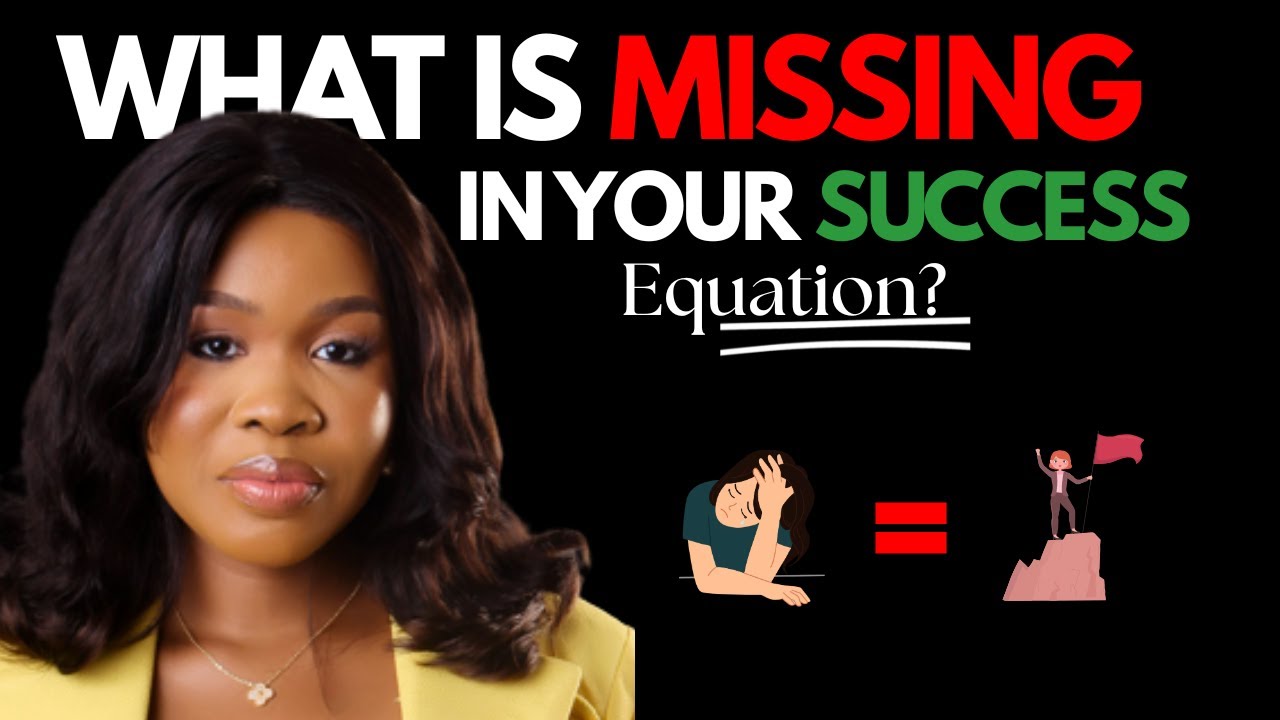Why haven't you succeeded yet?