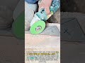 초보자도 따라 하는 세라믹 타일 배수구 정밀 재단 및 구배 시공 가이드 #worker #process #tutorial #flooring #renovation