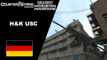 CS Source : H&K USC in MW2019 Anims