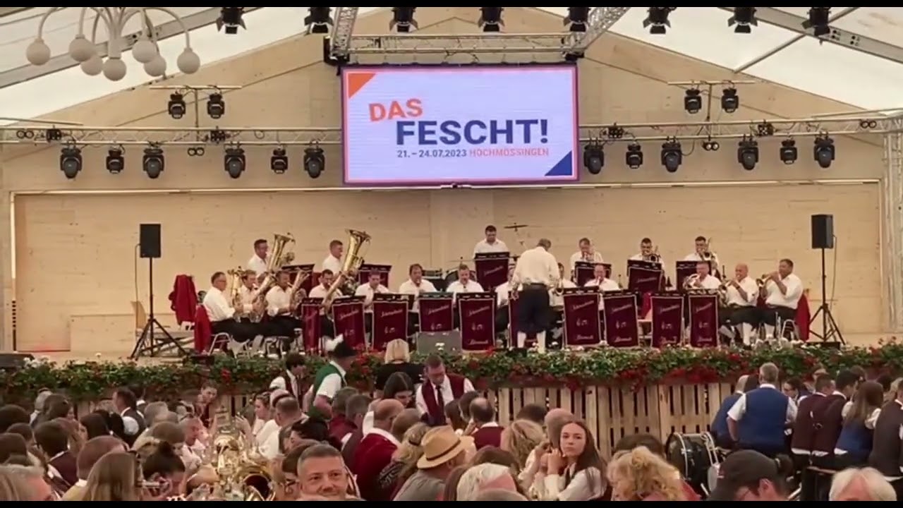 Ein Jahrhundertsommer - Polka von Mathias Gronert - Scherzachtaler live in Hochmössingen am 23.07.23