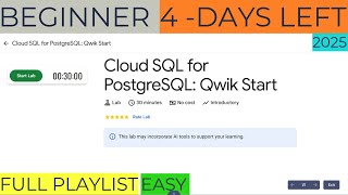 Cloud SQL for PostgreSQL: Qwik Start | #qwiklabs | #GSP152