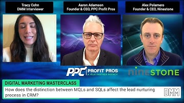 DMM: How does the distinction between MQLs and SQLs affect the lead nurturing process in CRM?