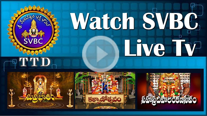 #Live : Srivari Kalyanotsavam || Tirumala || SVBC LIVE Streaming || SVBC TTD