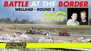 BATTLE AT THE BORDER - U.S. vs Canada Flat Track Race (Full Vlog)  | Behind The Enthusiast