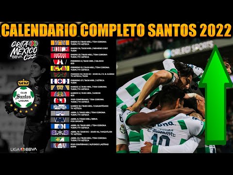 O Santos Laguna apresentou o seu calendário para o Clausura em