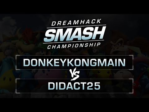 Smash Bros - DonkeyKongMain (Marth) Vs. Didact25 (Fox) SSBM Pools - Dreamhack Austin