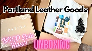 Portland Leather Goods Unboxing Haul - BOGO Sale 2024! ❤️