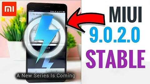 MIUI 9.0.2.0 Global Stable Update 2 November Redmi note 4/3| mi 6| mi max 2.