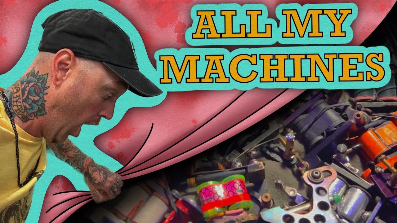 Unveiling My Personal Tattoo Machines Collection!