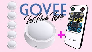 Govee LED Puck Light Unboxing Review and Install by 11 Year Old