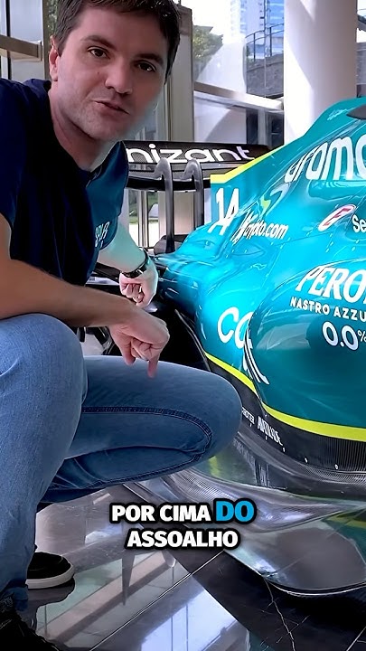 Os radiadores num carro de Fórmula 1 ficam nas laterais e deitados. #shorts #f1 #astonmartin #f1tech