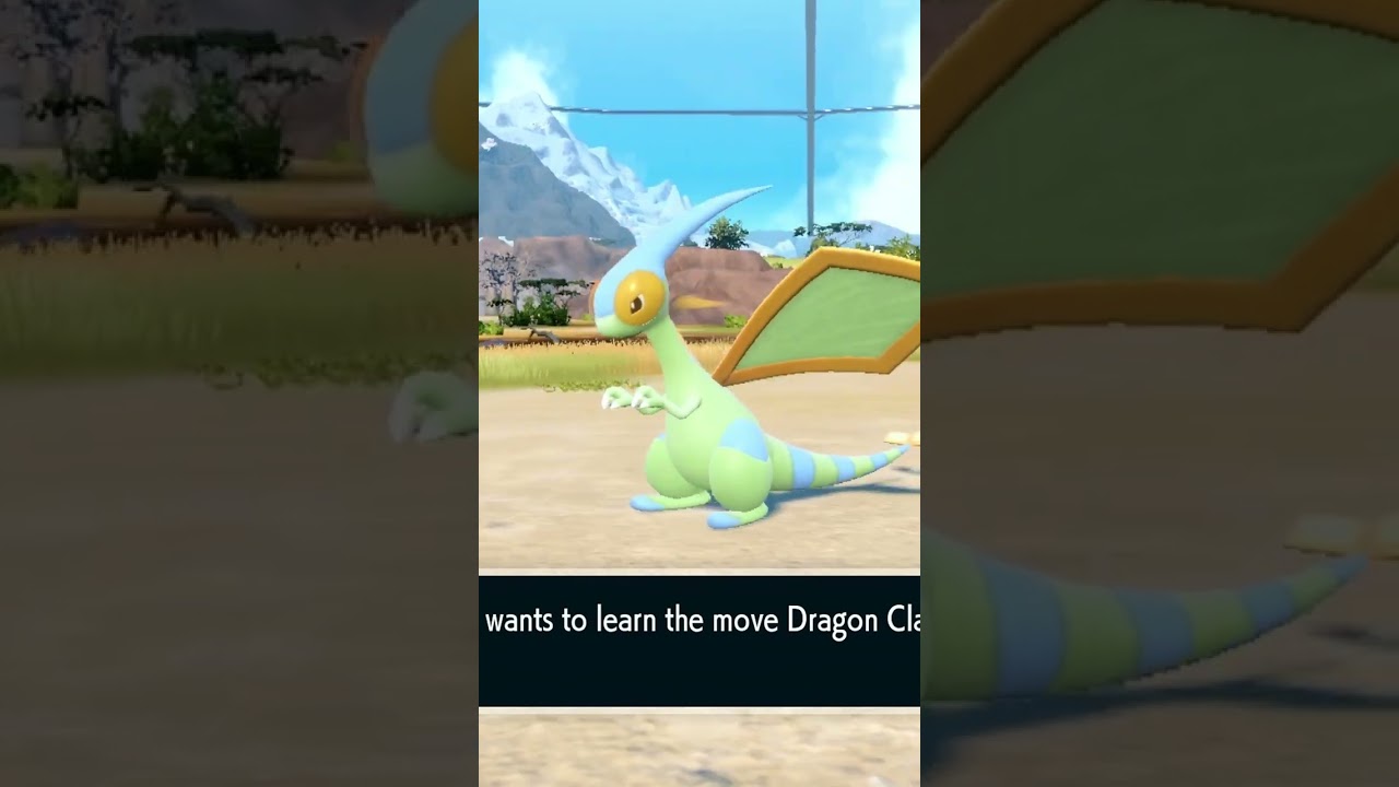Shiny Flygon In Pokemon Scarlet: Indigo Disk! 