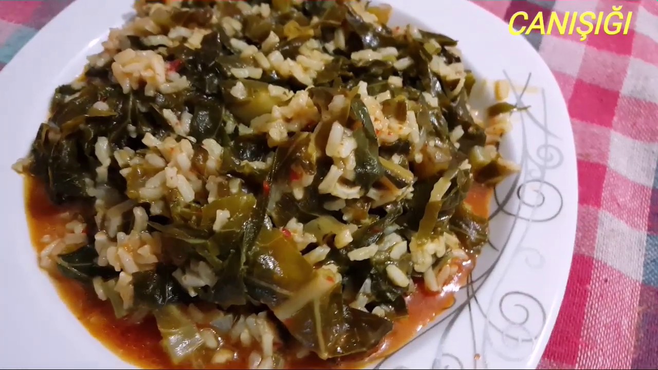 Pirinçli Kara Lahana Yemeği – Canışığı #karalahana #yemektarifi #pratikyemektarifleri