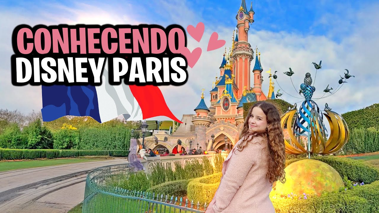 PASSEI O DIA INTEIRO NA DISNEY DE PARIS 😍 