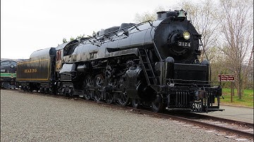 Reading 2124 Steam Locomotive