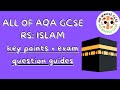 All of gcse rs islam beliefs  teachings  practices key notes  exam questions