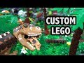 Huge LEGO Jurassic World Dinosaur Island | Philly Brick Fest 2018