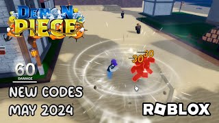 Roblox Demon Piece New Codes May 2024