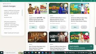 Famous YouTube Video Library Web App | HTML CSS JavaScript Project with localStorage + PWA Profile
