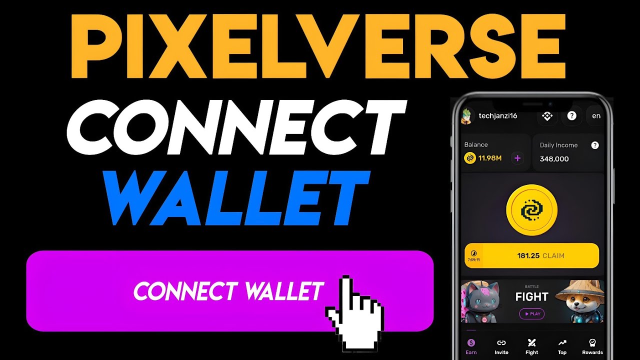 Connect Your Wallet PIXELVERSE Airdrop