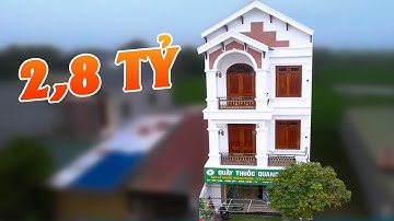 Cùng Kisato Khám Phá Mẫu Nhà Ống 2 Tầng 1 Tum Hiện Đại Trị Giá 2,8 Tỷ Tại Quảng Xương, Thanh Hóa