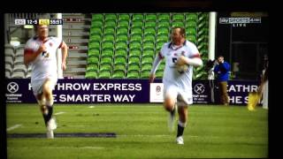 Steve Thompson Insane Try