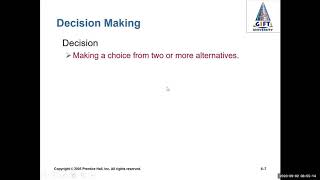 Decision Making Process | 8 steps in detail |Management | Part1