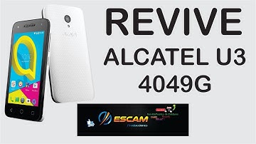 REVIVE ALCATEL U3 4049G (original rom)