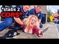 Welfare Check Turns Deadly After She Attacks Cops With A Knife