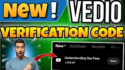 Understanding Gas Fees BLUM New Vedio Verification Code | Today Blum Vedio Verify Code | Blum mining